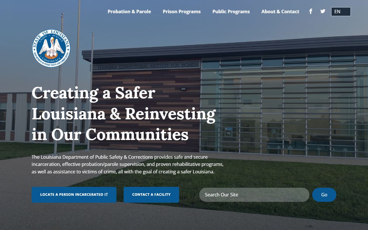 East Baton Rouge Parish released inmates Louisiana Department of Public Safety and Corrections